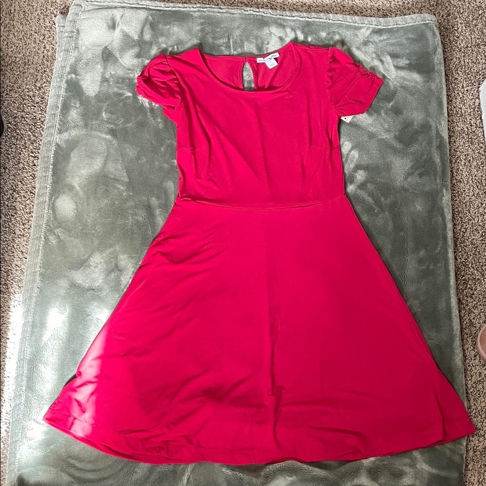 Amazon Essentials Red Mini Dress - Picture 4 of 10